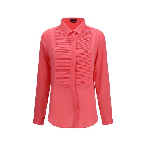 Tuxedo Shirt — Pink
