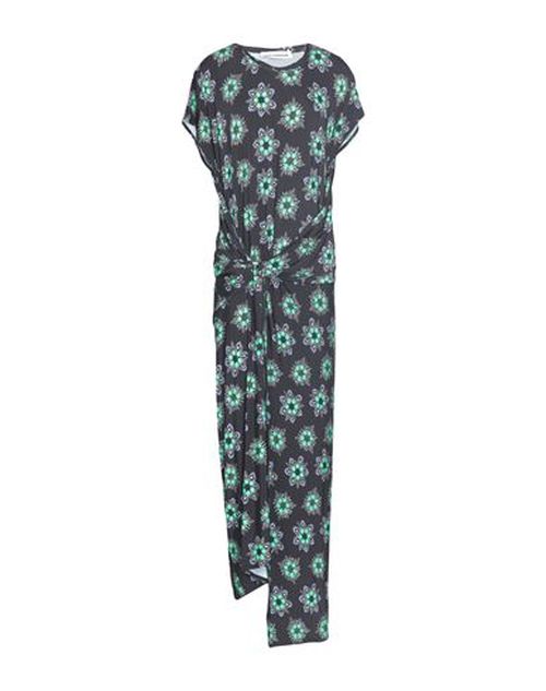 Woman Maxi dress Black Size 8 Viscose, Elastane
