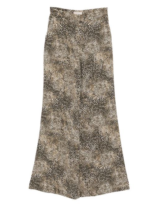 Printed palazzo pants - Brown