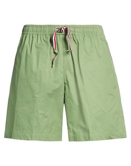 Man Shorts & Bermuda Shorts Sage green Size 30 Cotton