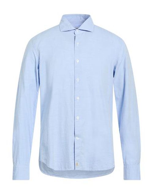 Man Shirt Azure Size 15 ¾ Cotton, Lyocell
