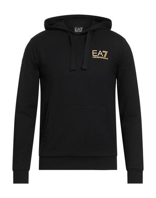 Man Sweatshirt Black Size XS Cotton