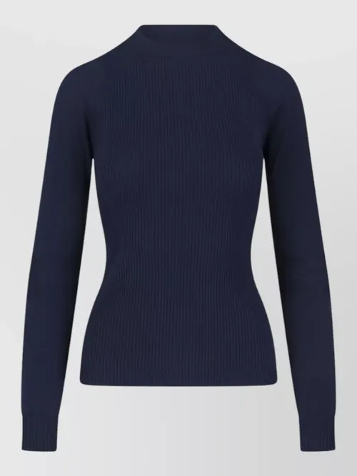 Moncler Grenoble - ribbed crew neck top long sleeve