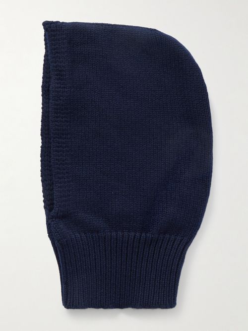 &Wool Hood - Blue