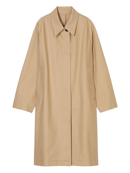 Cotton trench coat - Neutrals