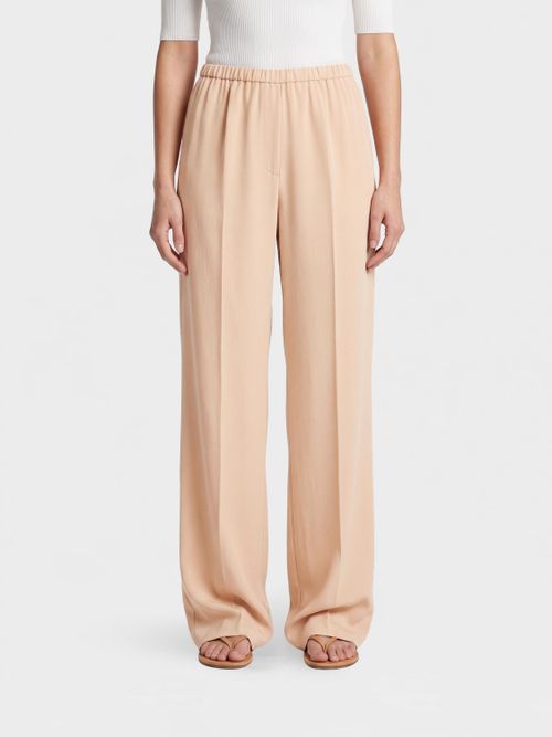 Pants Woman color Beige
