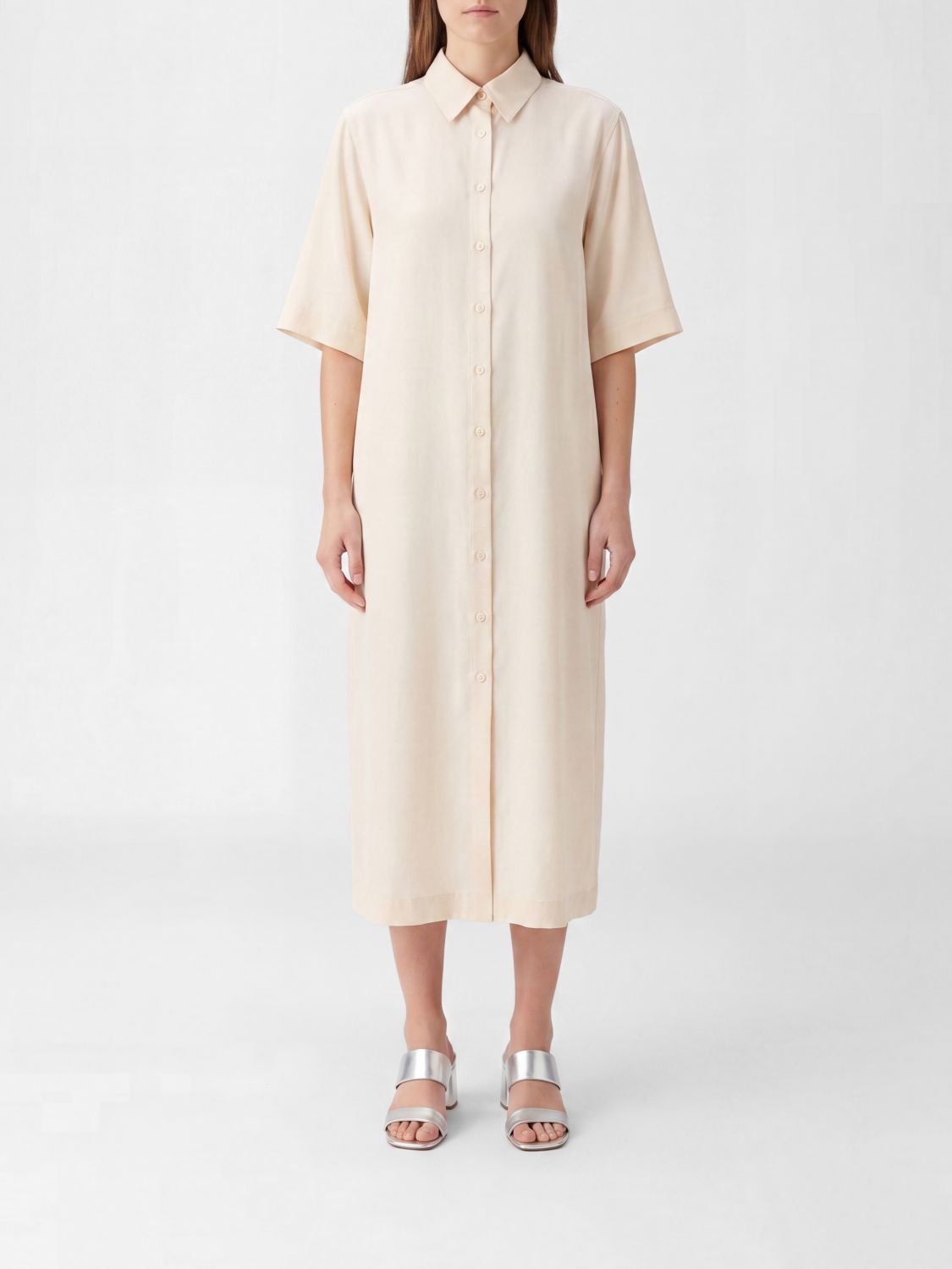 Dress Woman color Ecru