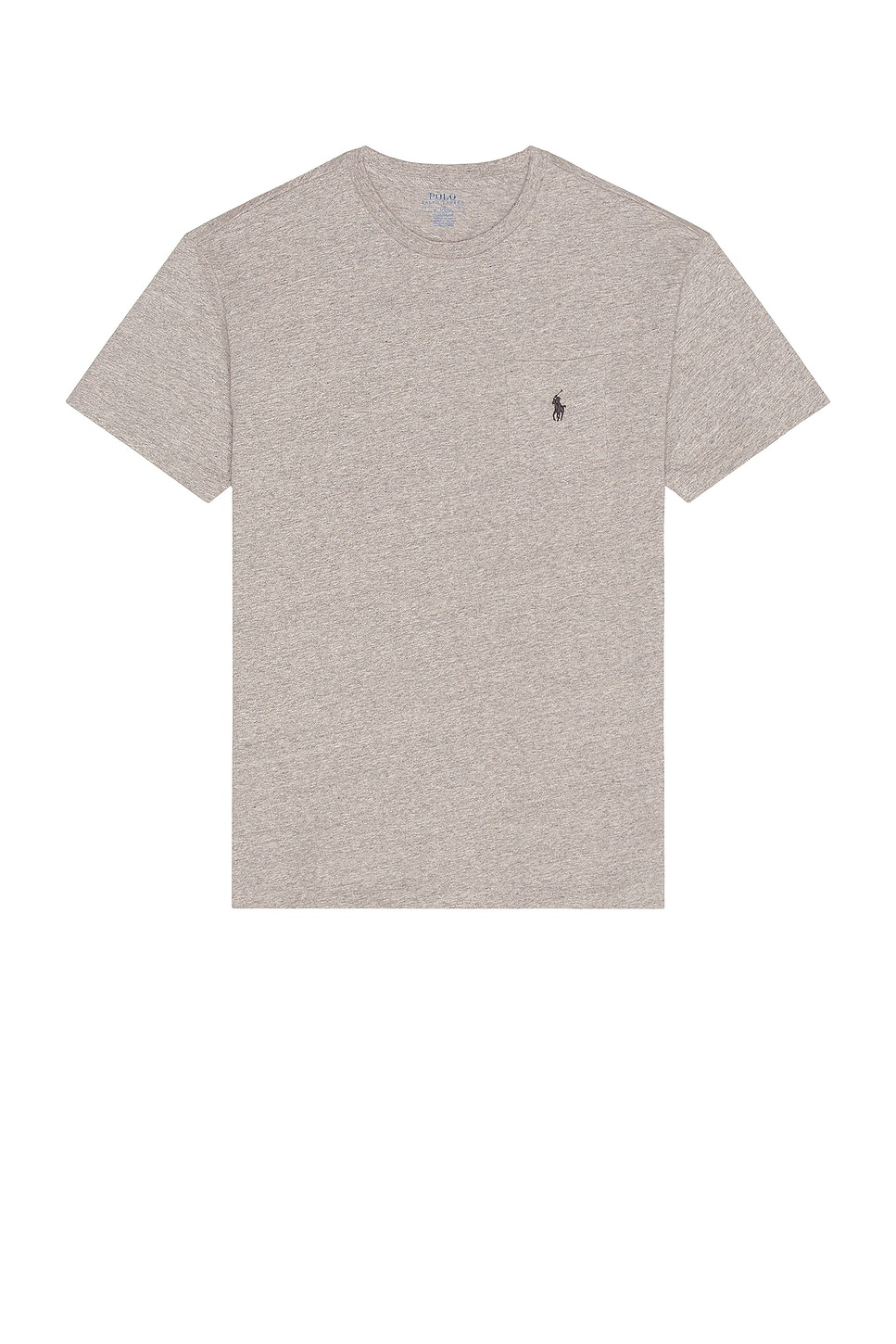 Polo Ralph Lauren Short Sleeve Pocket T-Shirt in Grey. - XXL/2X also in M, L, XL/1X