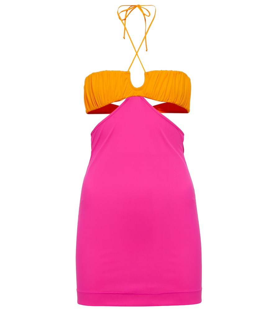 Exclusive to Mytheresa - Cutout cotton minidress
