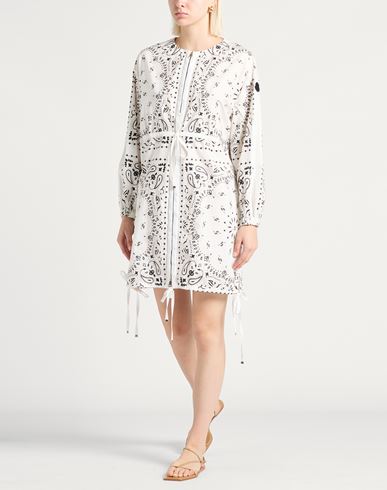 Woman Mini dress White Size 10 Cotton