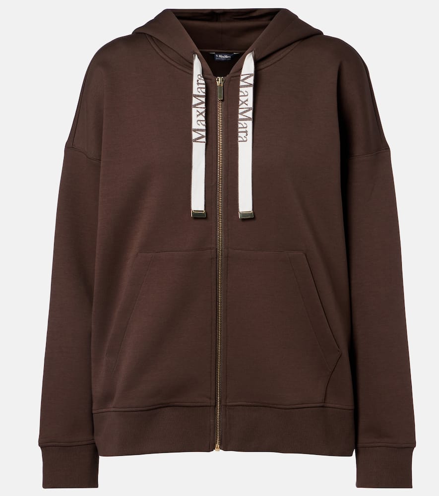 Jour cotton-blend hoodie