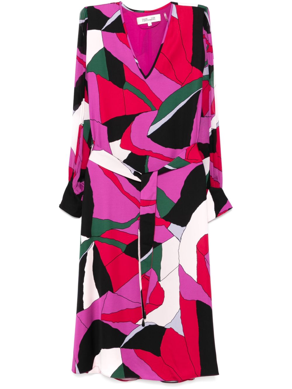 Abel midi dress - Pink