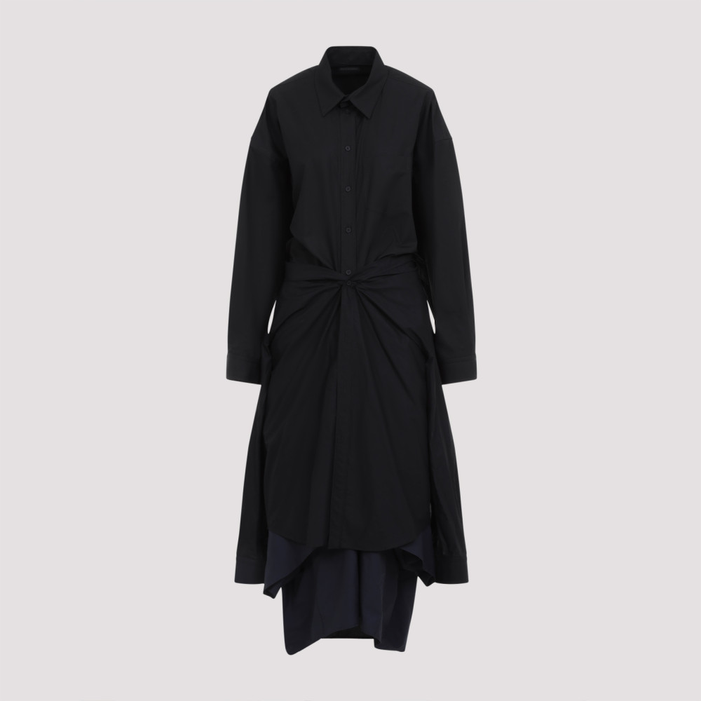Maxi Patched Shirt