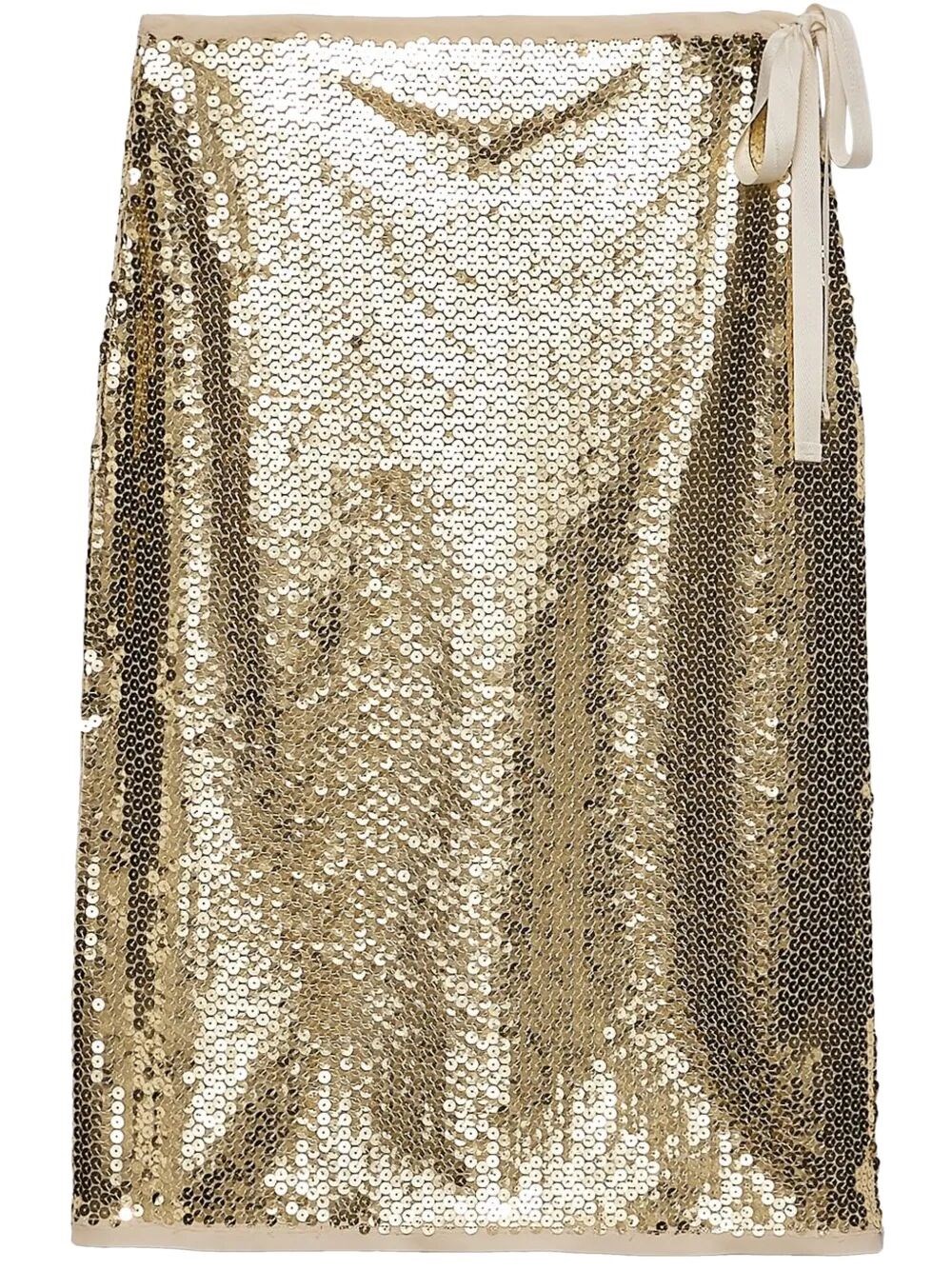 Sequined Pencil Skirt
