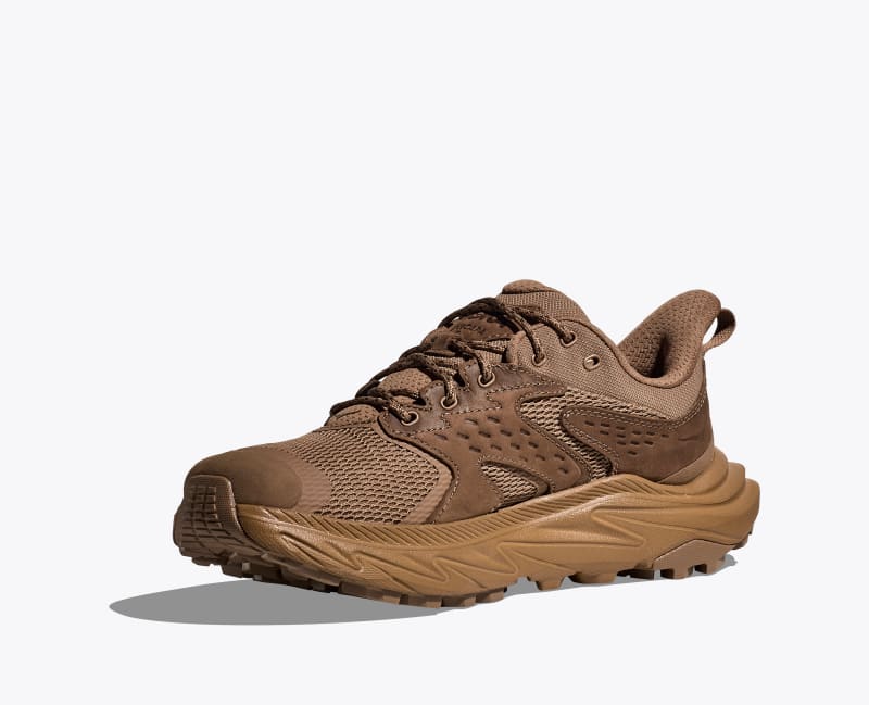 HOKA Men's Anacapa 2 Low GTX Shoes in Rye/Bark