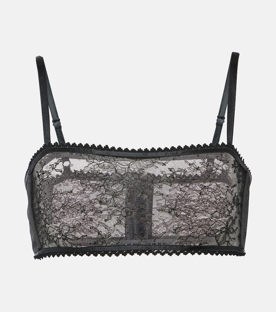 Floral lace bralette