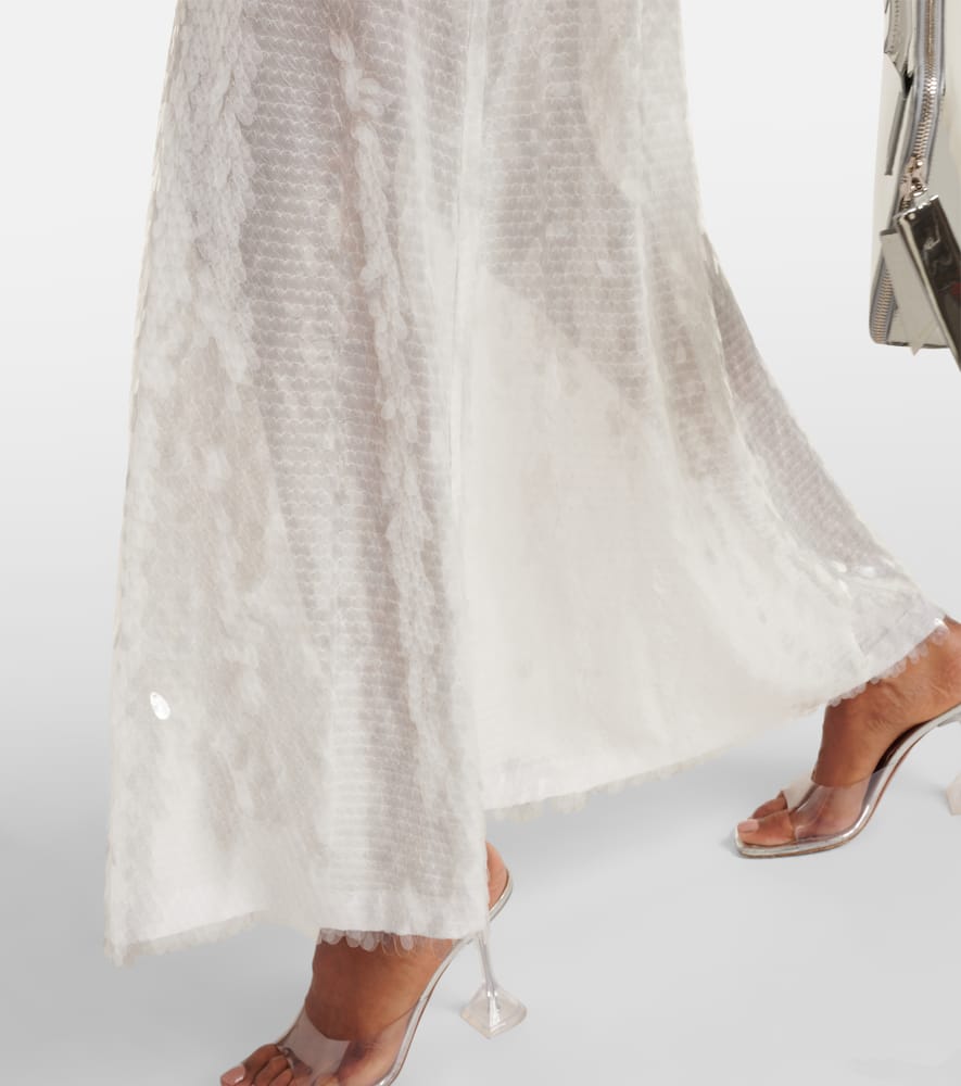 Norma Kamali Sequined maxi dress