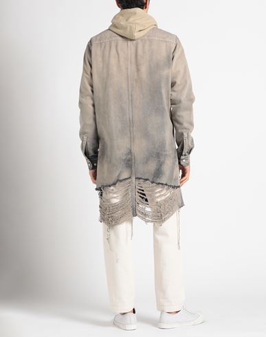 Man Denim shirt Grey