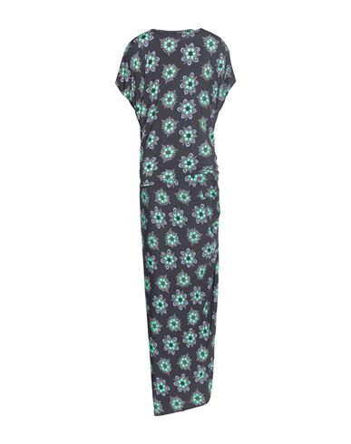 Woman Maxi dress Black Size 8 Viscose, Elastane