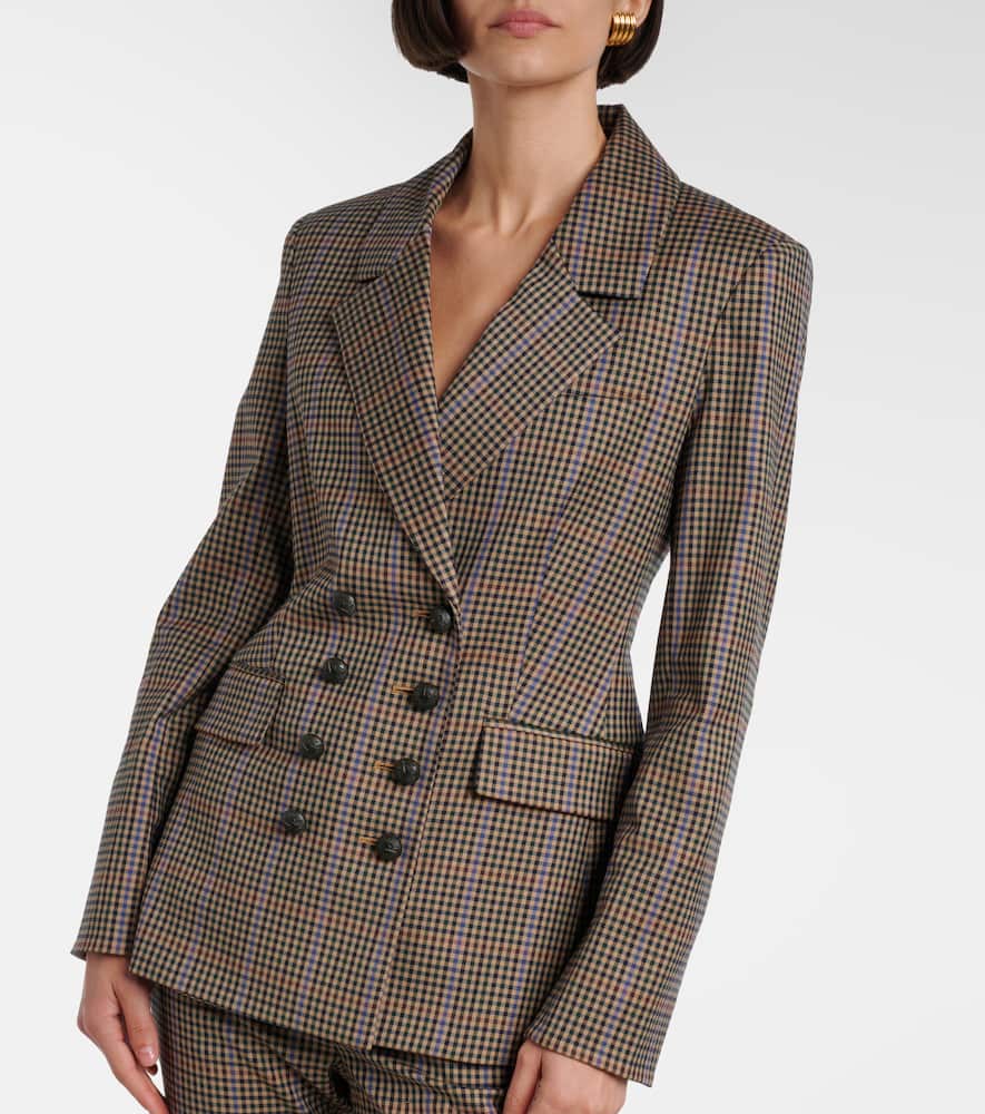 Claude checked blazer