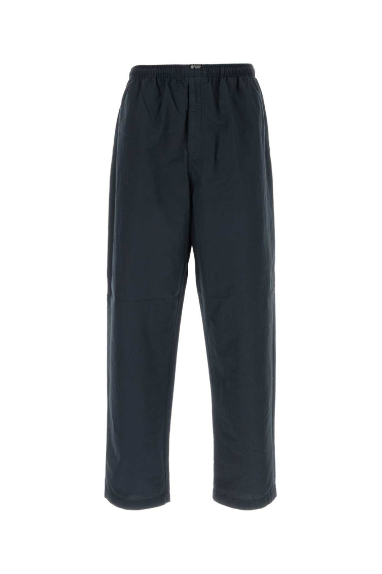 Prada - straight leg ankle length cotton blend pant