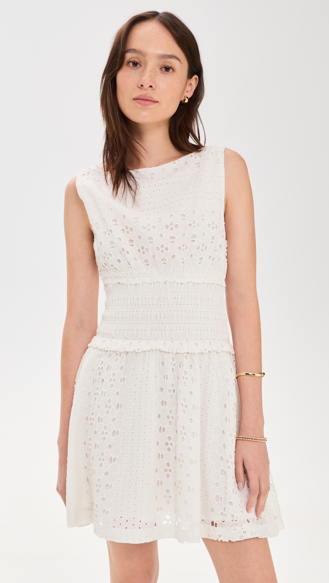 The Joanna Dress White