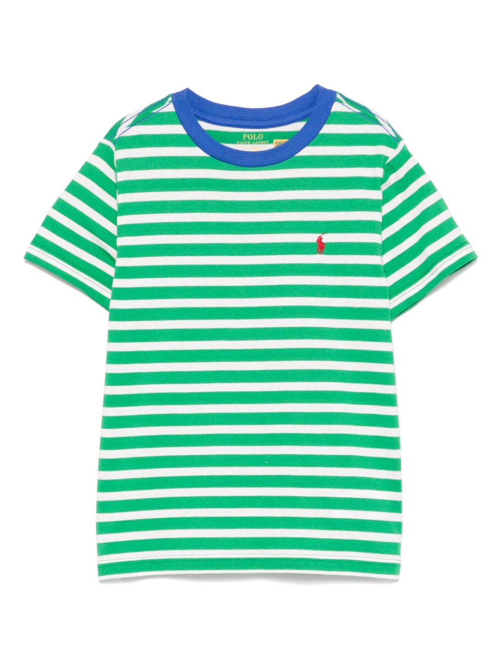 Striped T-shirt - Green