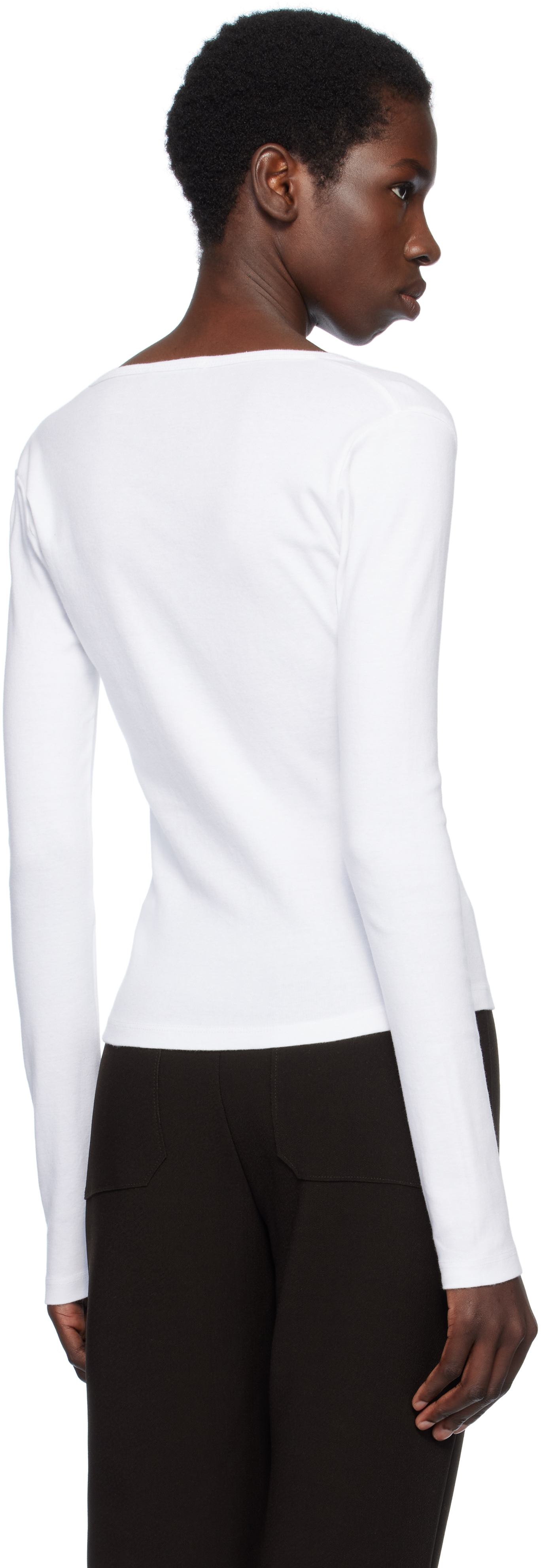 Gil Rodriguez White Sophie Cardigan