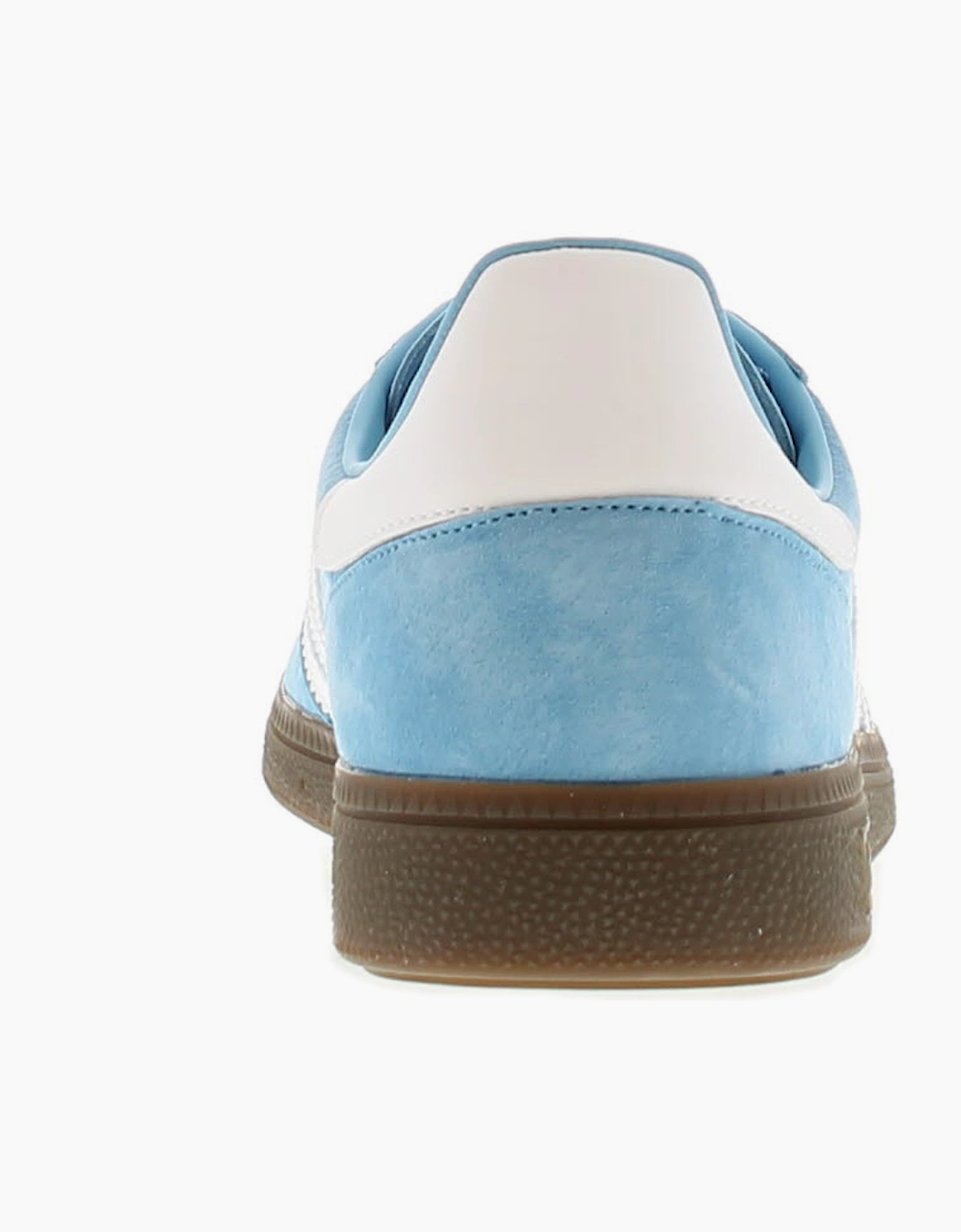 Women's Adidas Originals Womens Trainers Handball Spezial Leather Lace Up Pale blue whit