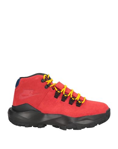 Man Ankle boots Red Size 10 Leather