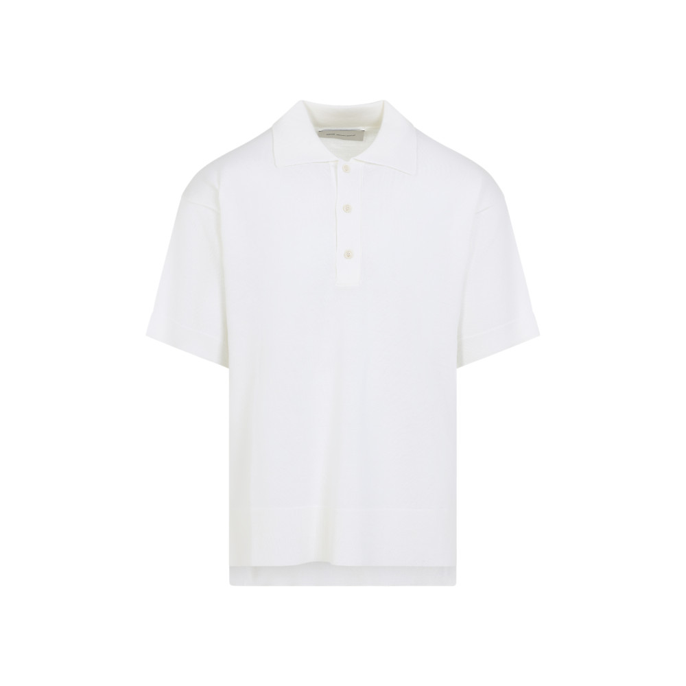 White Shirt Collar Polo