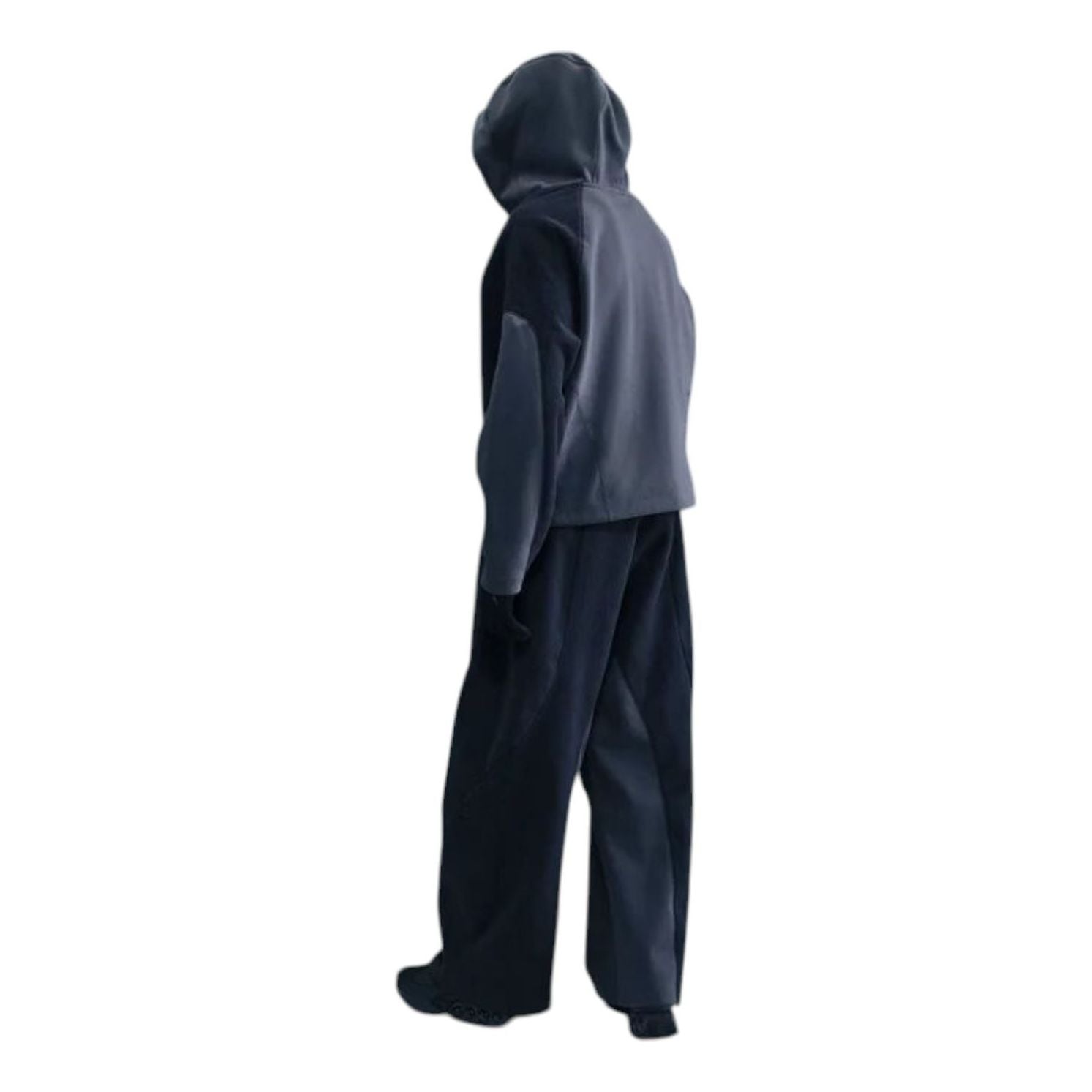 Tech Boreas Knit Open-Hem Trousers 'Thunder Blue Obsidian Black'
