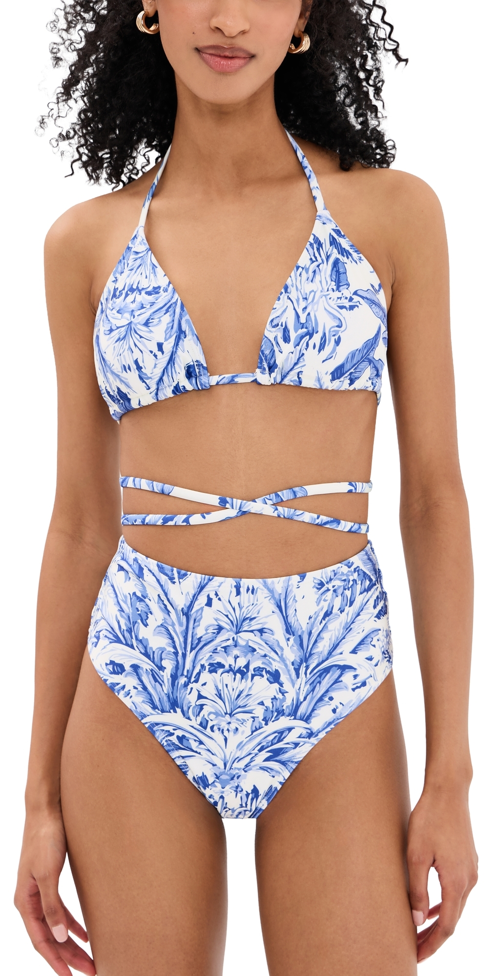 Maai Swim Bikini Set Toile Blue