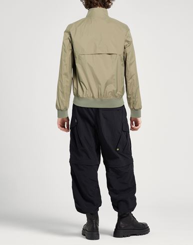 Man Jacket Military green Size L Recycled nylon