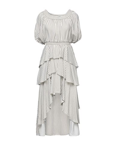 Woman Mini dress White Size 4 Acetate, Viscose