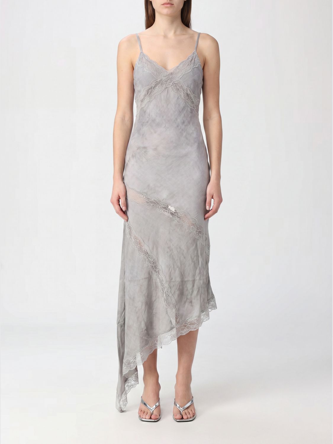 Dress Woman color Grey