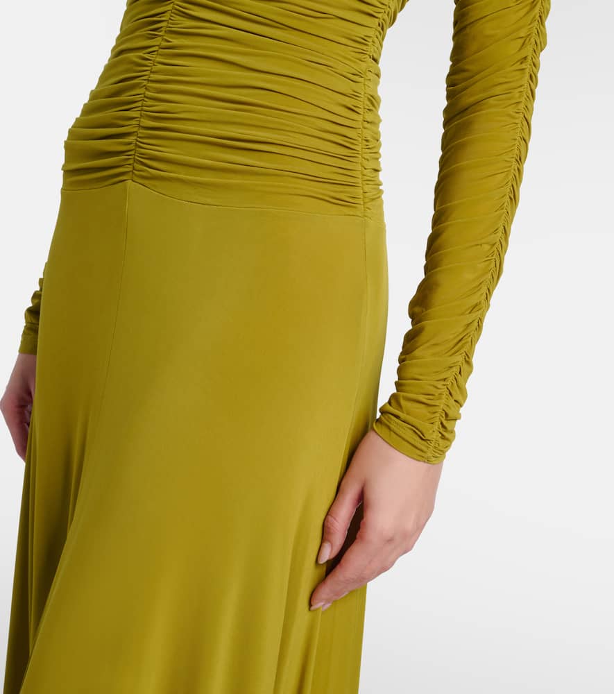 Eira gathered maxi dress