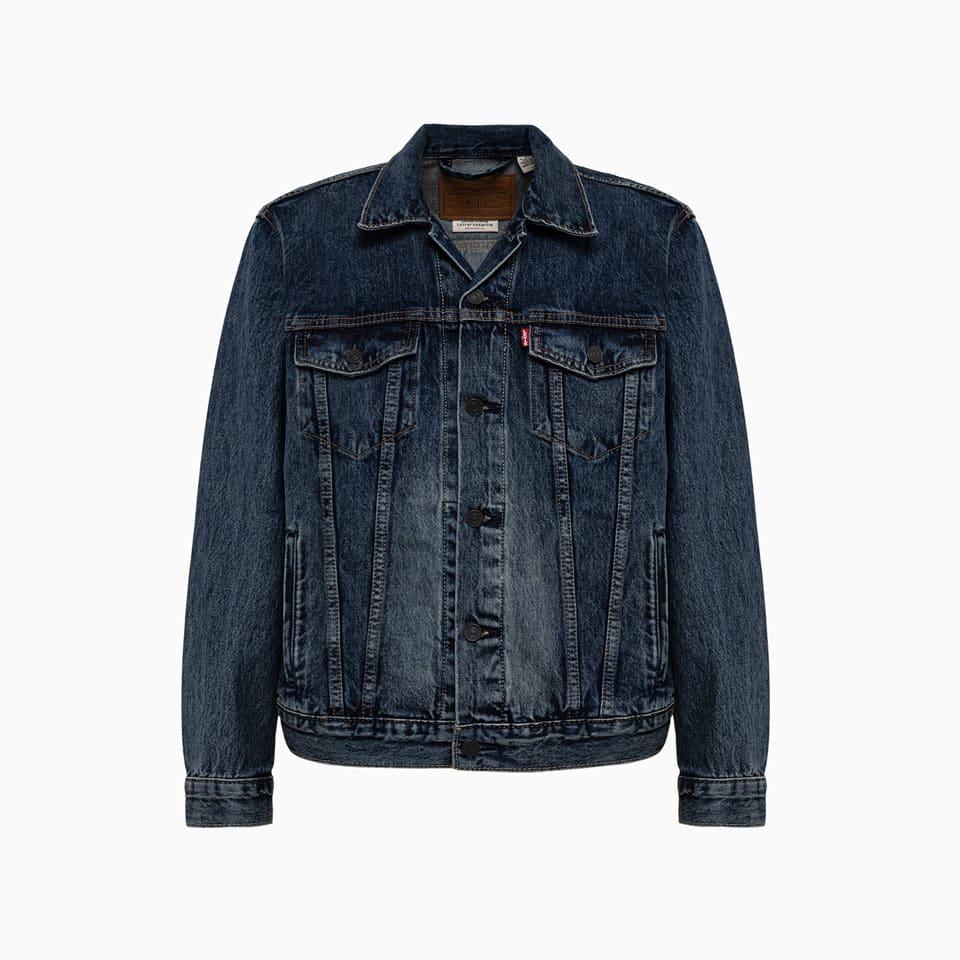 Trucker denim jacket - Blue