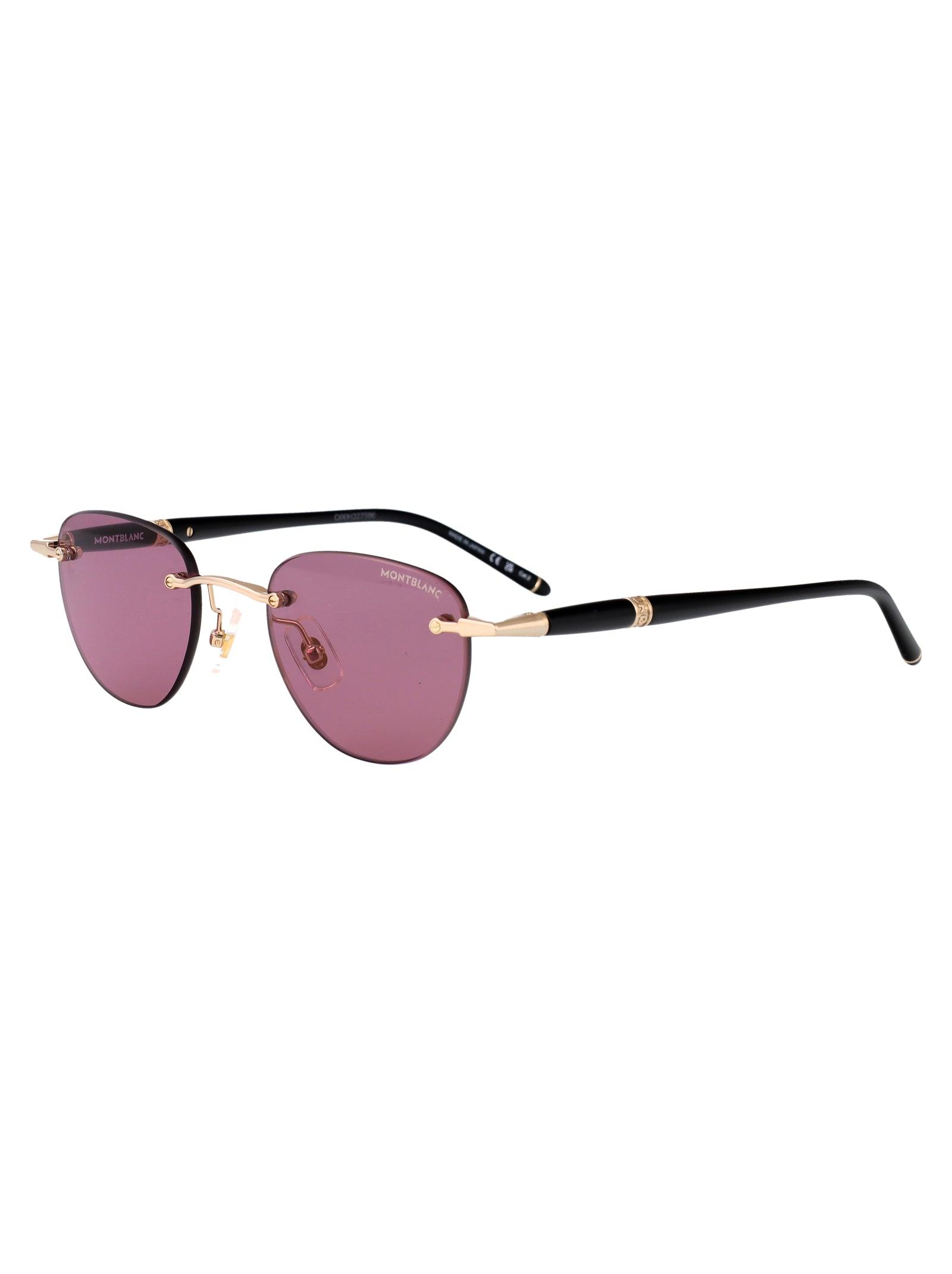 Montblanc Round Sunglasses Mb