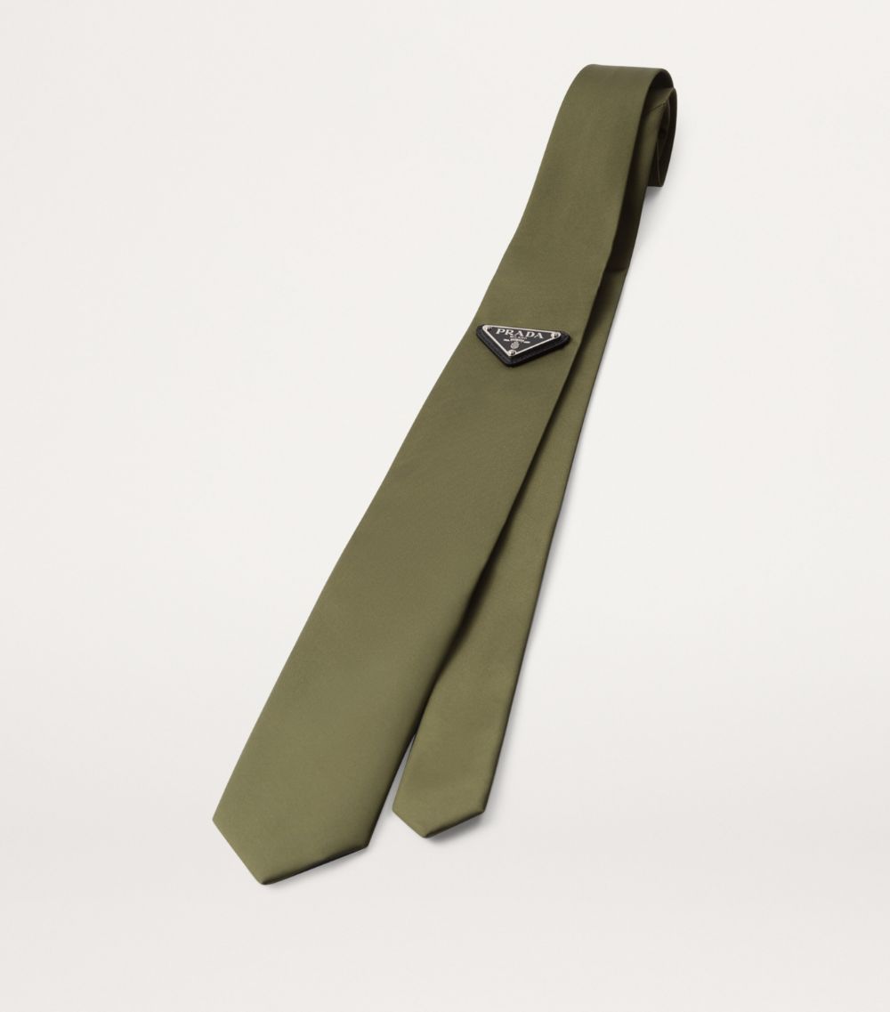 Re-Nylon Gabardine Triangle Tie