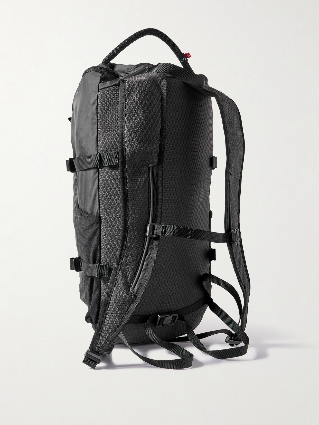 Speed Pack Shell-trimmed Ripstop Backpack - Black
