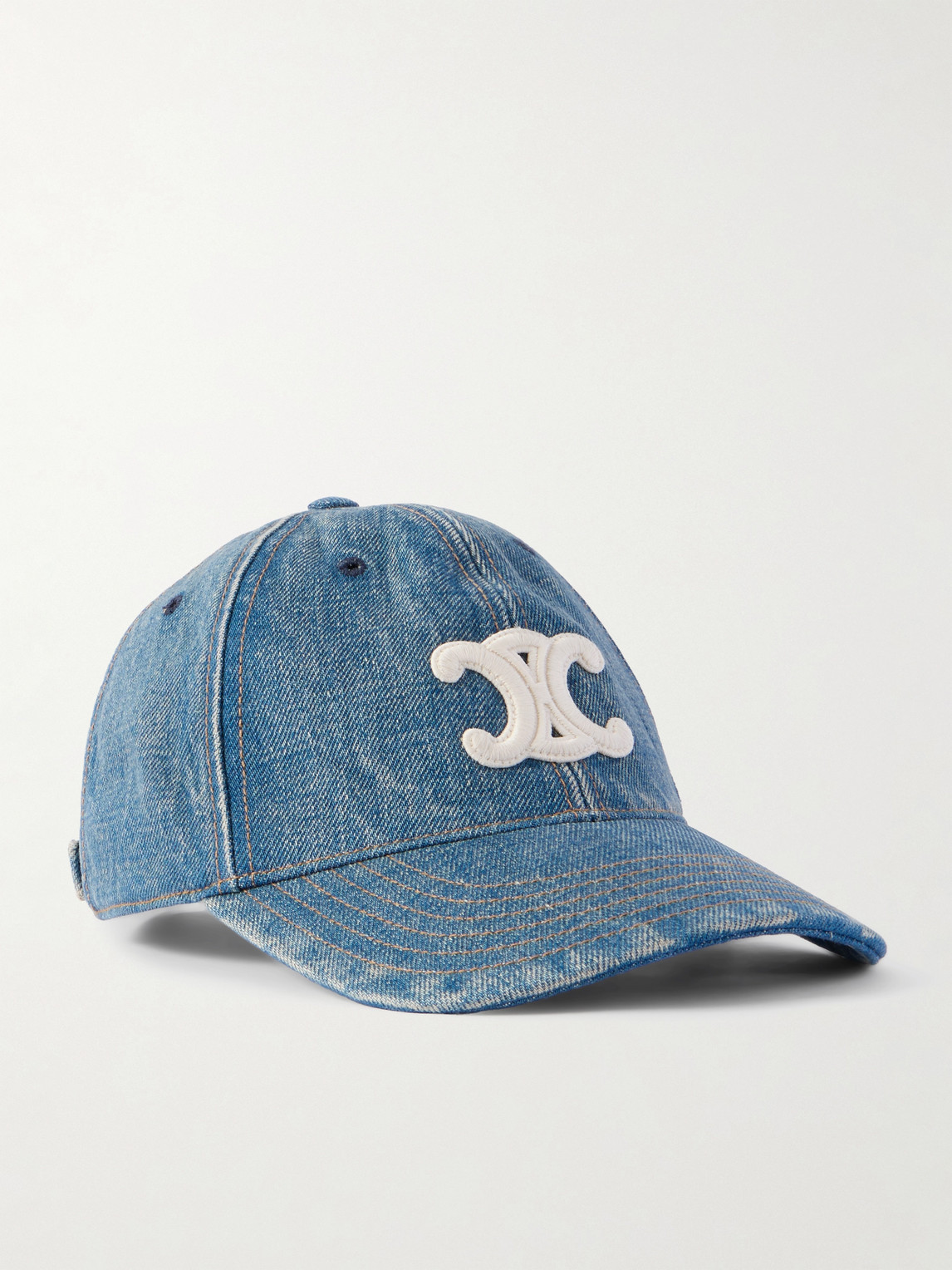 Men - Logo-Appliquéd Denim Baseball Cap