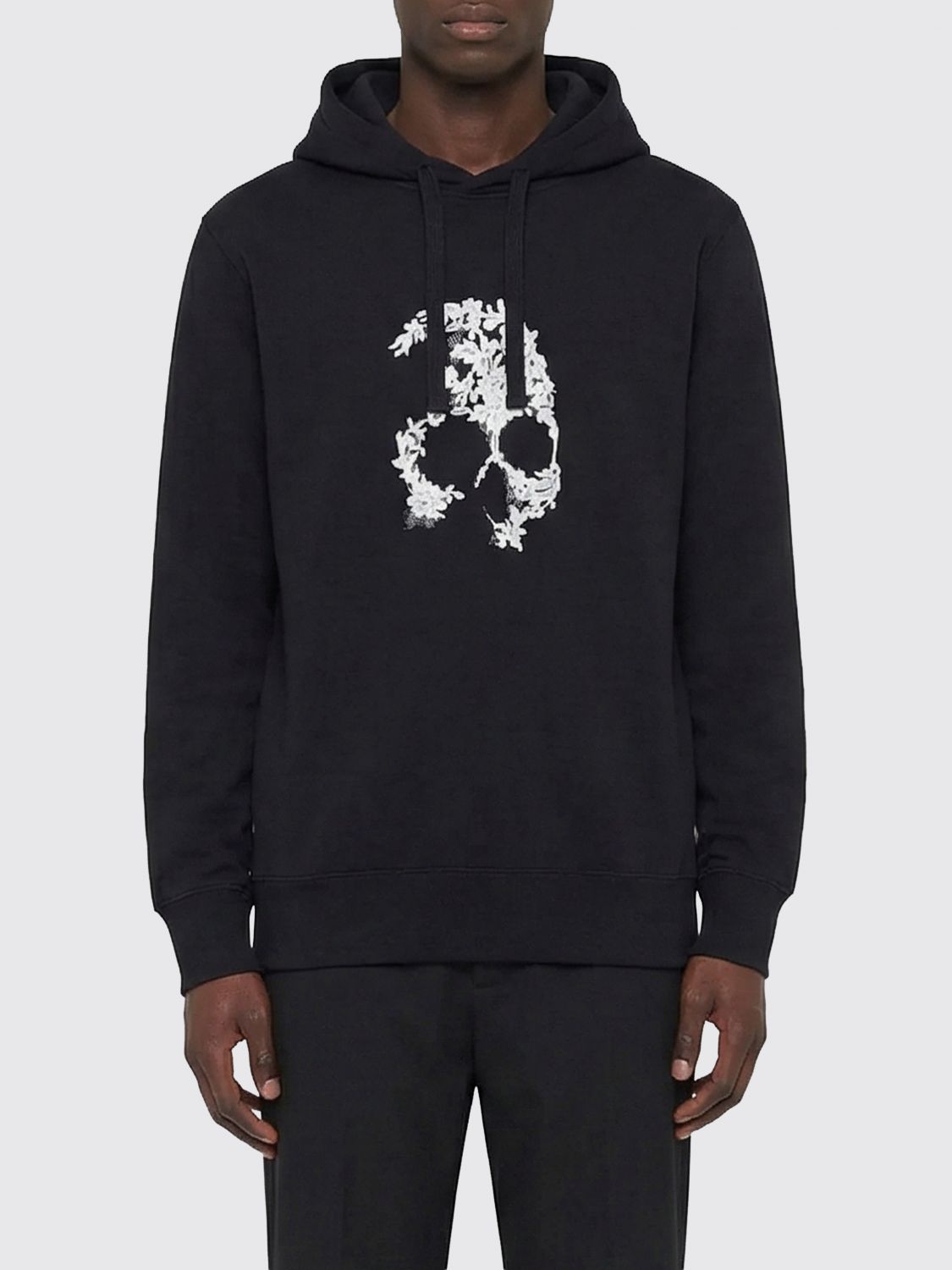 Sweatshirt Men color Black