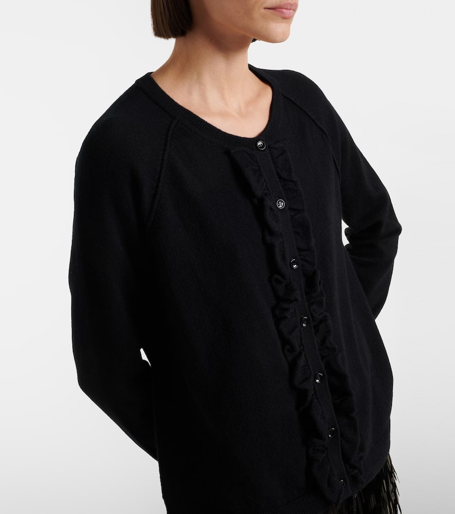 Cotton and cashmere cardigan