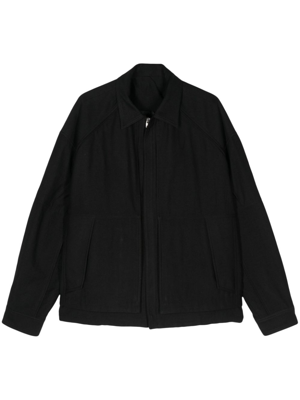 Twill-weave jacket - Black