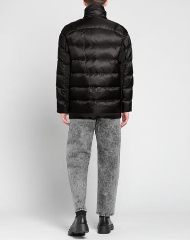 Man Puffer Black Size L Polyamide, Polyester, Elastane