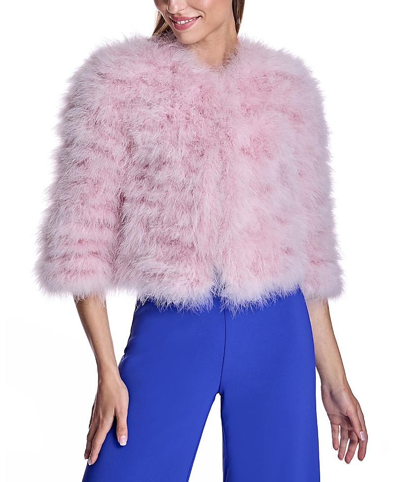 Feather Bolero Jacket