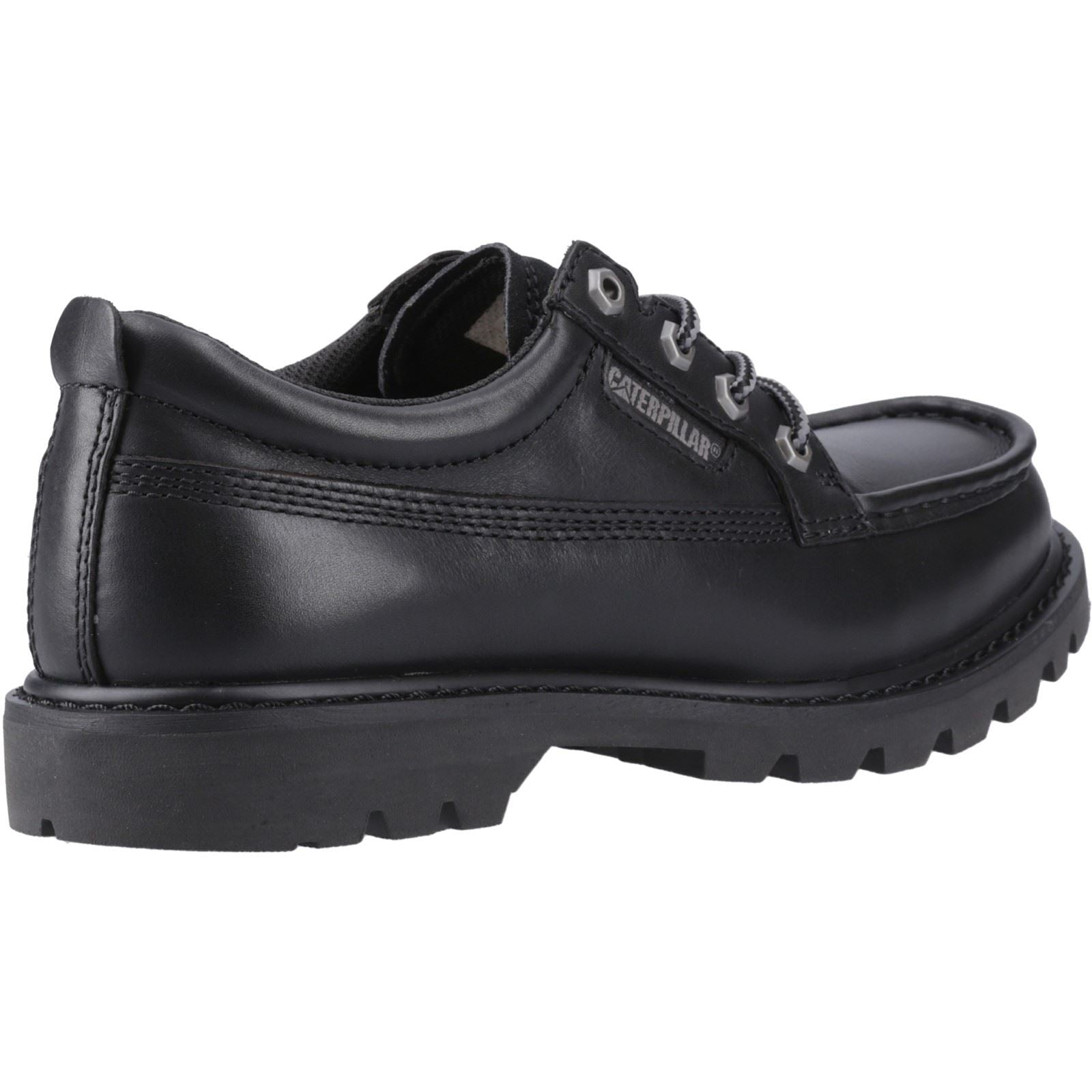 Caterpillar Colorado Moc Toe Low Leather Men's Black Lace-Up Shoe