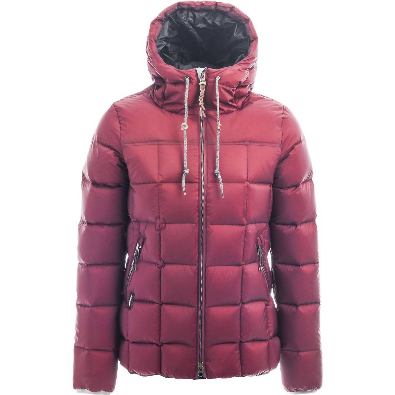 Women's Cumulus Down Jacket - Plus In Maroon