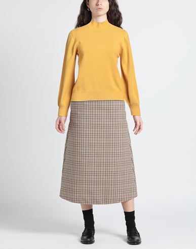 Woman Turtleneck Ocher